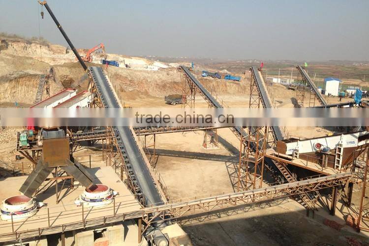 Rock limestone large stone crushing production line
