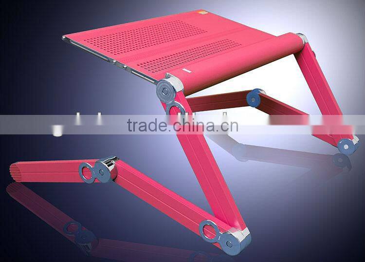 China factory price high quality portable folding furniture laptop chair desk