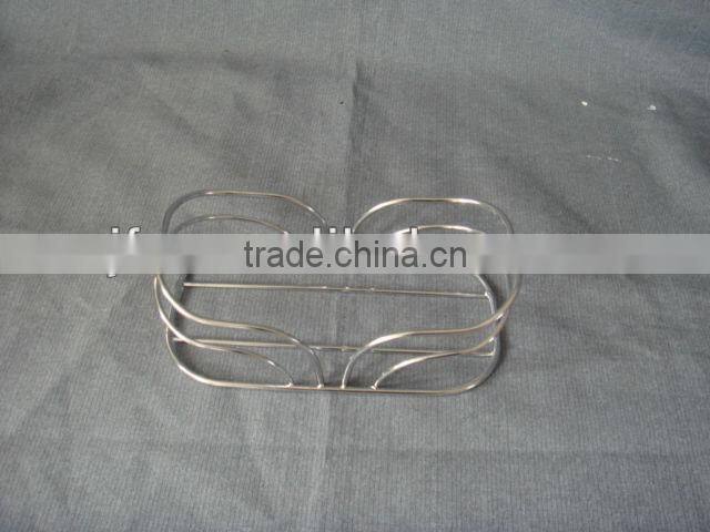 Pure metal oval chromeplate wire basket