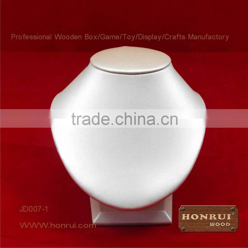 Newest necklace wood display shelf