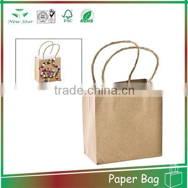 brown paper bag,cheap price machine made kraft paper bag