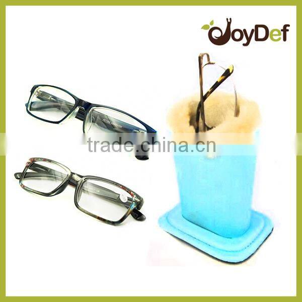 best selling trendy wholesale price PU leather reading eyeglasses holder