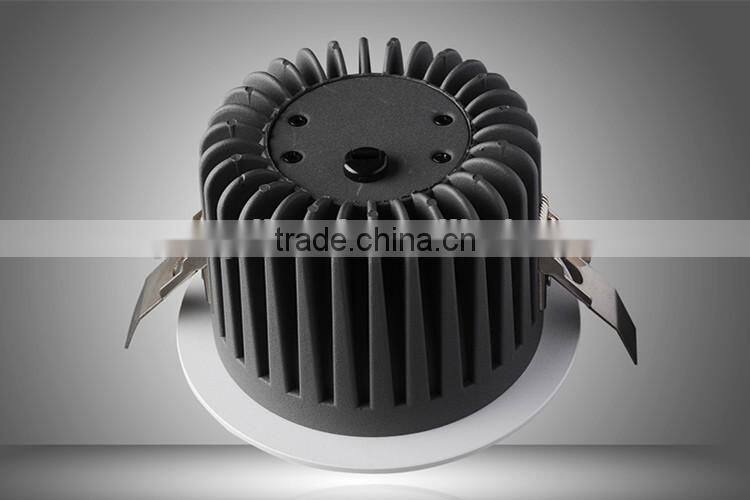 Commercial kitchen light fixture / Led downlight with 120mm cut out / Super bright cob led ceiling light fixture