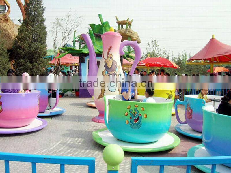 stimulating!!! China amusement kiddies rides rotating coffee cup for sale