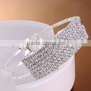 Promotional cute gold plated heart bracelet , big heart love lover bracelet alloy heart bracelet
