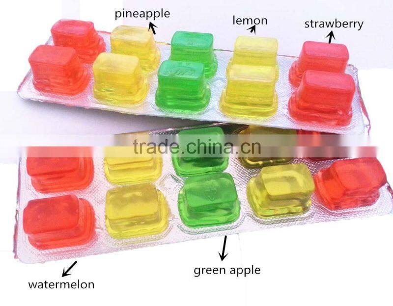 80g taiwan jelly cube /10 in 1 jelly