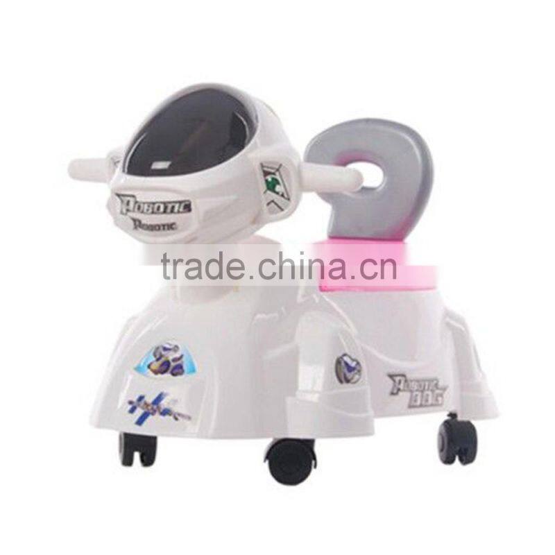 2016 Newest design mini plastic baby potty seat with music