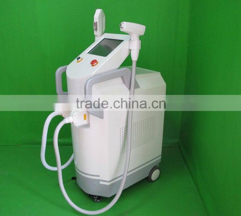 2014 best selling hair removal 808nm diode laser+ IPL permanent hair removal machine