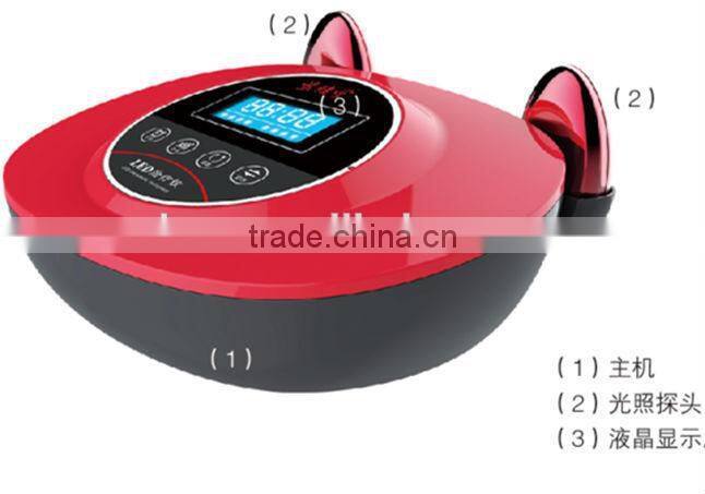 household painless anti-inflammation 630nm semiconductor LED red light therapy treatment instrument