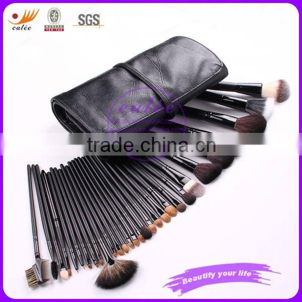 30pcs professional black bag makeup brush tool