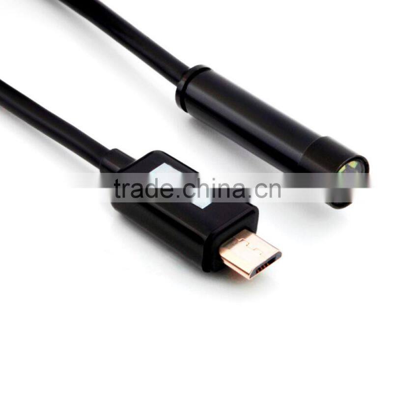 6 LED 7mm Lens Android Endoscope Waterproof Inspection Borescope Tube Camera 3.5M Length