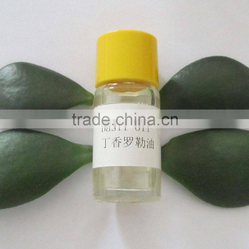 factory supplier cheap basil oil holy basil oil