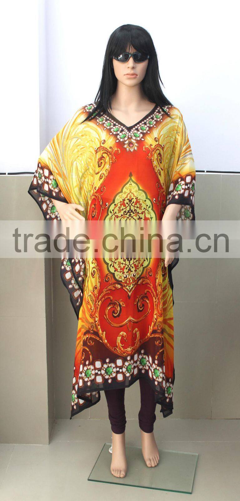 Unique print Kaftan