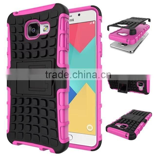 For GALAXY A3 2016 A310F A3100 A310 Armor CASE Heavy Duty Hybrid Rugged TPU Impact Kickstand Hard Cover ShockProof Case