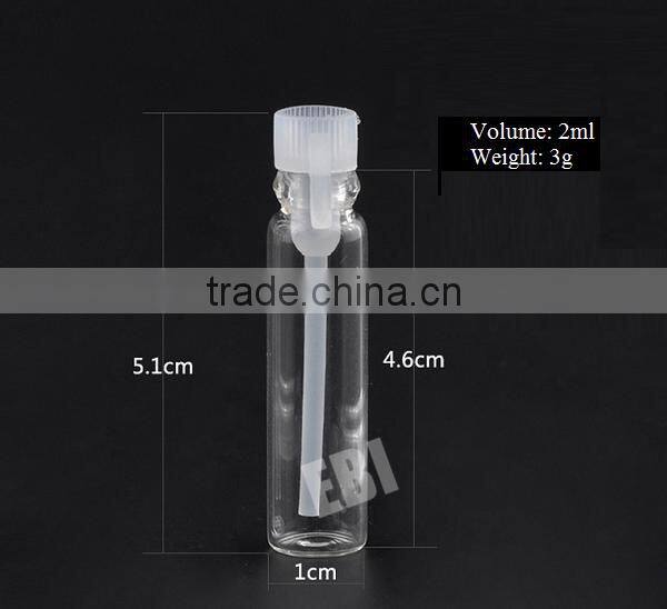 2ml 3ml 5ml Glass Test Vials Tube For Perfume