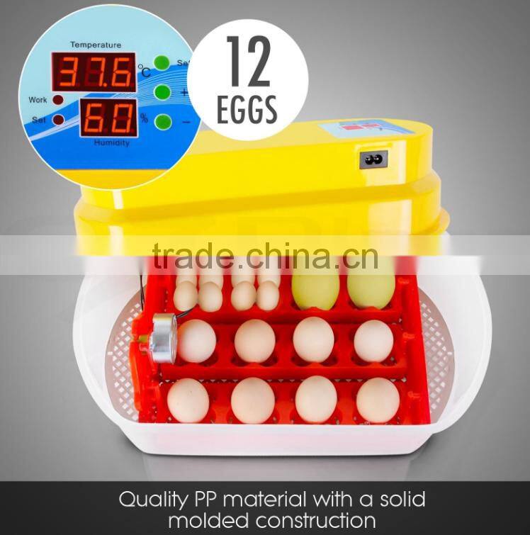 Good quality mini automatic egg incubator best selling in chle(8eggs,12eggs,24eggs,36eggs,48eggs,72eggs,96eggs)