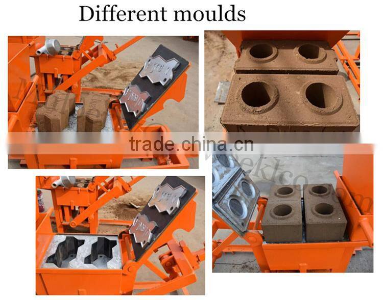 Neweek environmental manual solid moulding clay brick making machine for clay