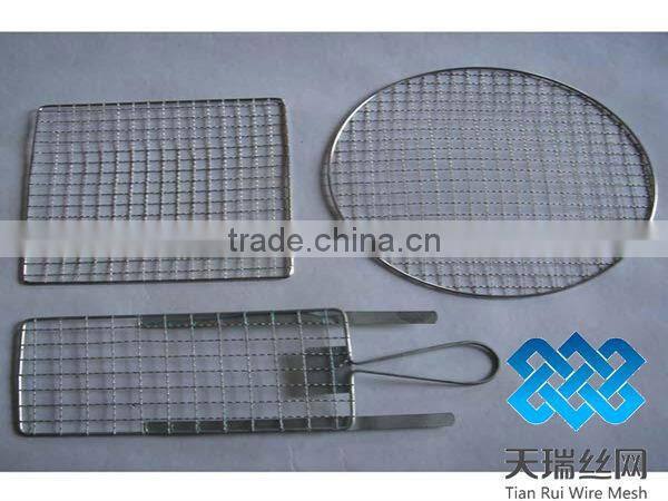 Balcony Design Round Grates Barbecue Grill Wire Mesh