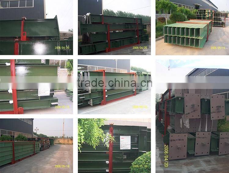 CE Certified prefabricated steel structure warehouse in europe