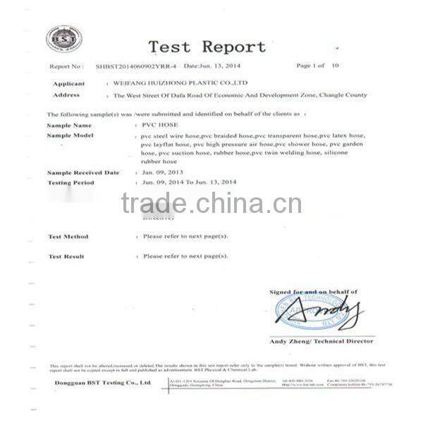 pvc reinforced garden hose