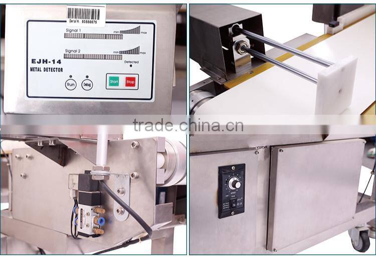 Digital signal processing touch screen metal detector