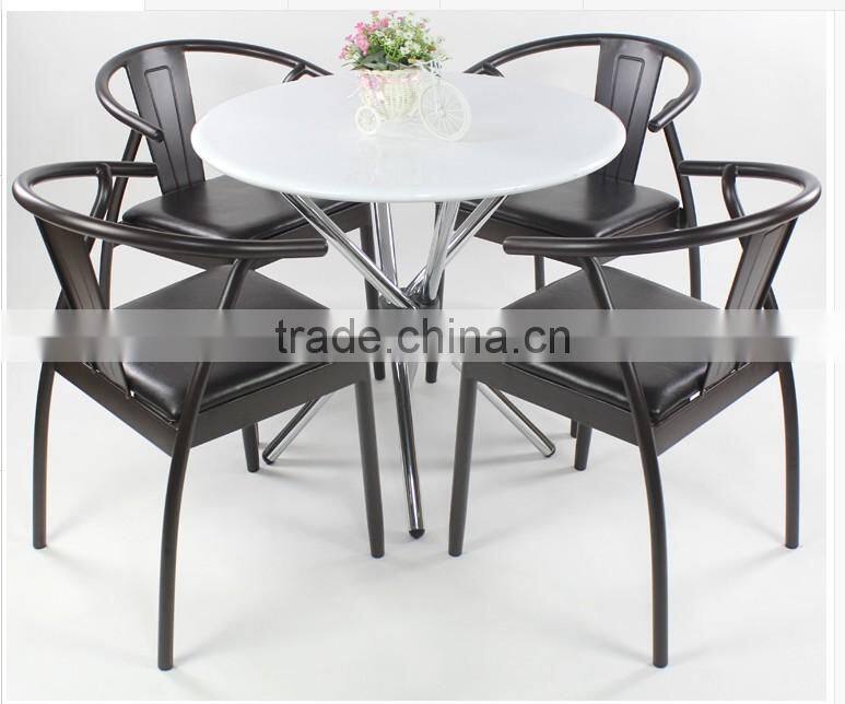 2014 high quality unexpensive modern metal coffee table legs, coffee shop table and chairs