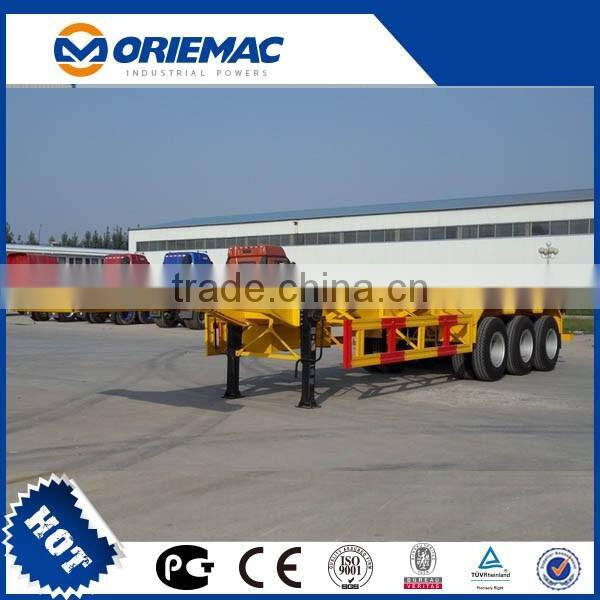 Skeletal container trailer flat bed trailer 40ton CIMC