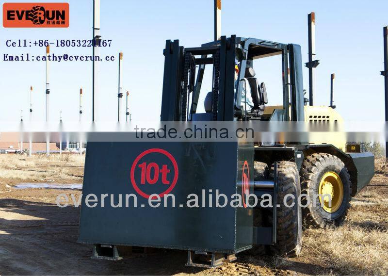 Everun 10T All Terrain Forklift / Articulated Four-Wheel Drive Forklift (ER10000)