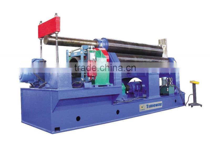 Mechanical Three Roller Symmetrical Plate Bending Rolling Machine