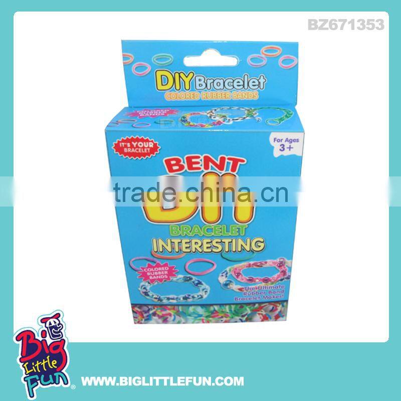 Handmade toys diy bracelet,cheap rubber bands diy bracelets