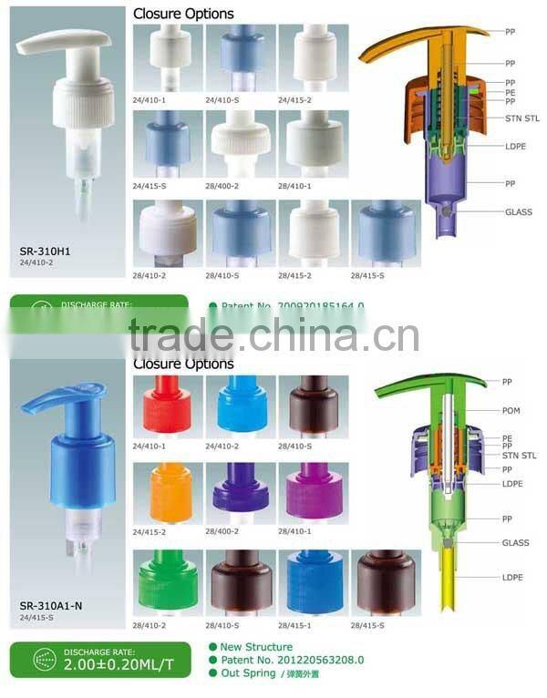 China Manafacturer Out Spring 24/410 Jet Lotion Pump Lotion Dispenser Pump Plastic Soap Dispenser Pump