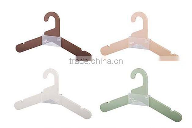 fashionable simple design clothes hanger 2pcs set