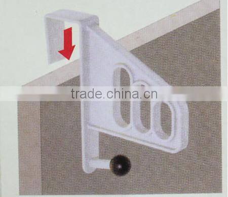 Japanese style simple design P type lollipop shaped hook hangers