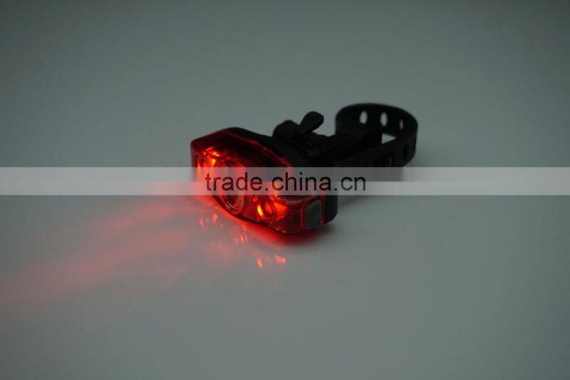 red mini light for bicycle,360 degree view angle,booster circuit