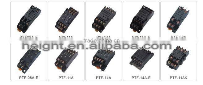 HEIGHT Hot Sale PX78714-E Relay Socket / 14pin Relay Socket/General relay socket with High Quality Factory Price