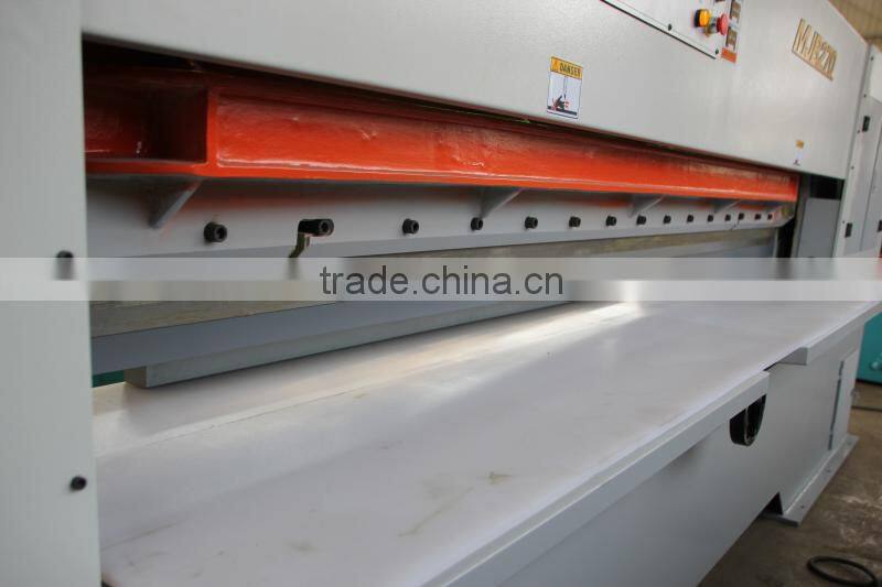woodworking precision veneer shearing machine