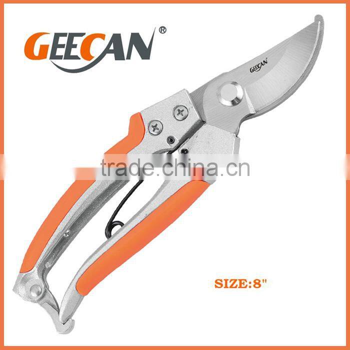 cheap long life bypass tree trimming tools garden pruner