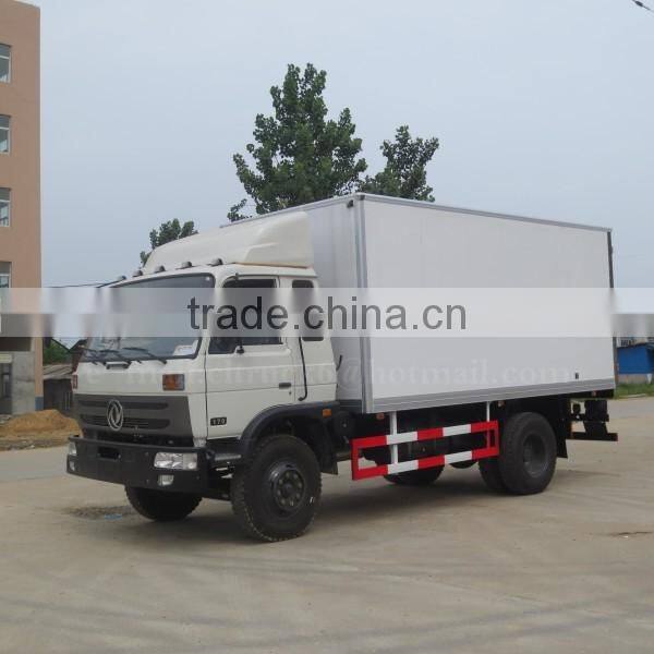 170 hp 4*2 DONGFENG Insulated Truck 10 ton