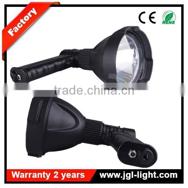 Factory outlet Rechargeable 25W LED Handheld Spotlight 12V Hunting Camping Searchlight