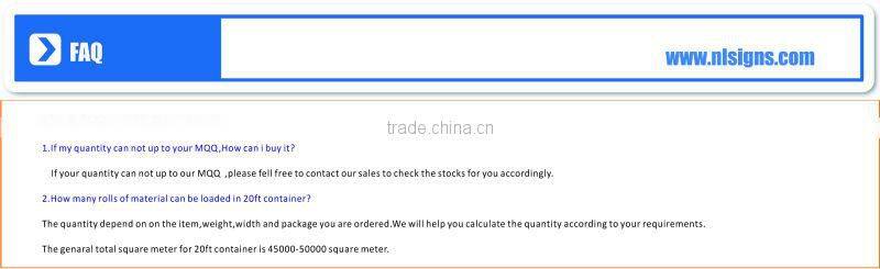 80micron vinyl / self adhesive vinyl for printing