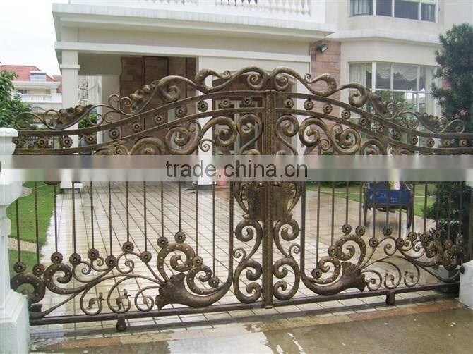 Bisini Sliding Design Iron Gate, Sliding Main Gate Design, Sliding Design House Iron Gate