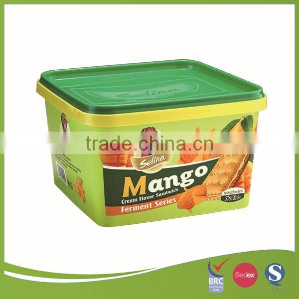 cheap colorful wholesale cookie container