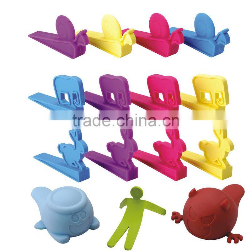 Rabbit Animal Shape Rubber Door Stopper,Funny Decorative Door Wedge