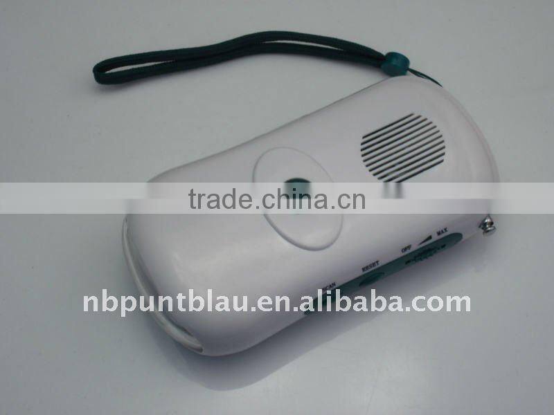 solar charger with radio