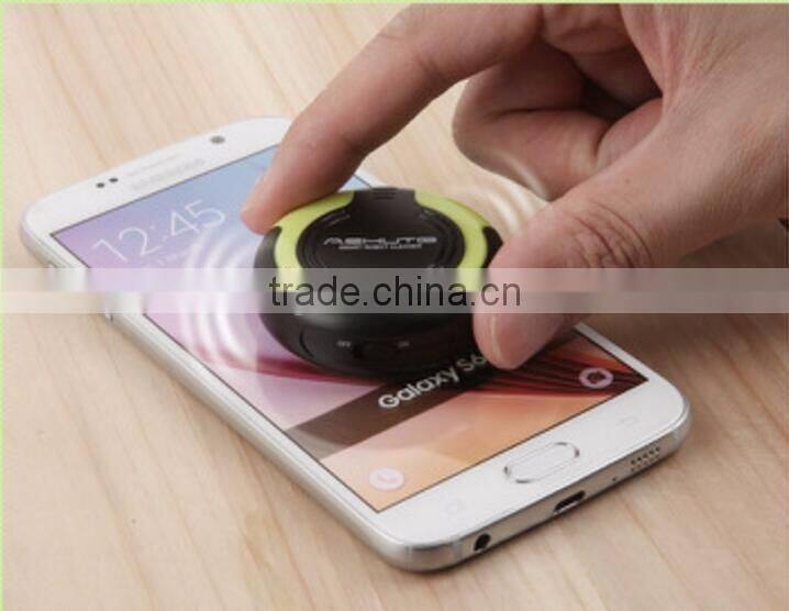 New design cute Universal Mobile Phone Screen Cleaner with CR2032 button battery and 6 colors for optional