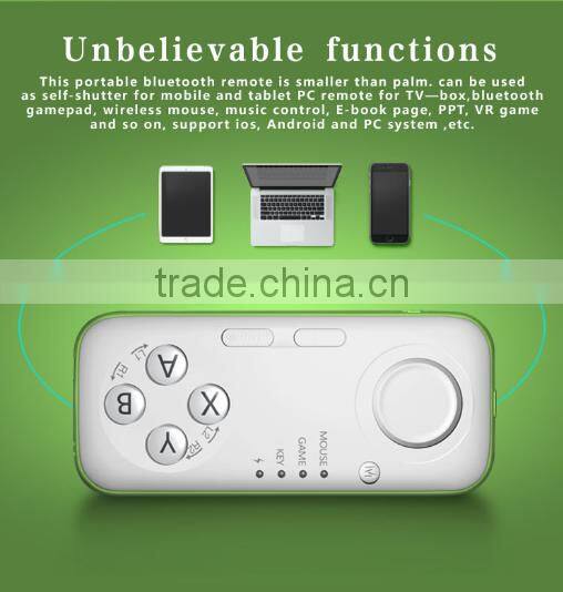 Bestselling Multi-function Bluetooth Game Remote Control Shutter Gamepad Wireless Mouse iOS /Android PC