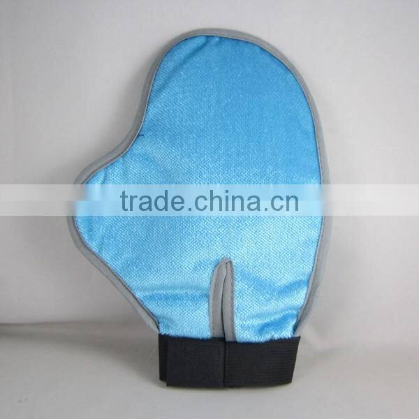 Durable rubber pet dog grooming cleaning bath glove, grooming bath brush