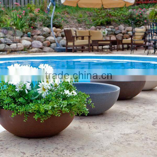 FO-247 Bowl Type Fiber Glass Flower Pot