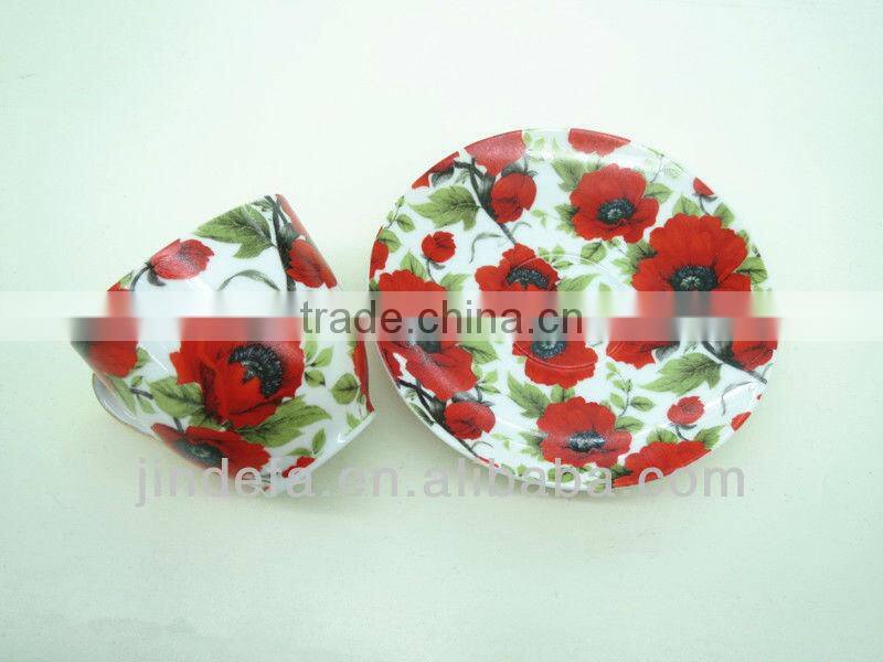 12pcs porcelain ceramic tea set