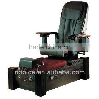 Electric Pedicure Chair / Salon Furniture used electric massage table deluxe massage chair DS-ELM-(R/H)-pipeless